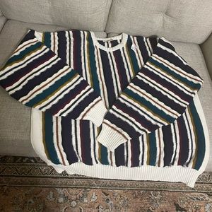 Atlas multicolored 90’s knit sweater